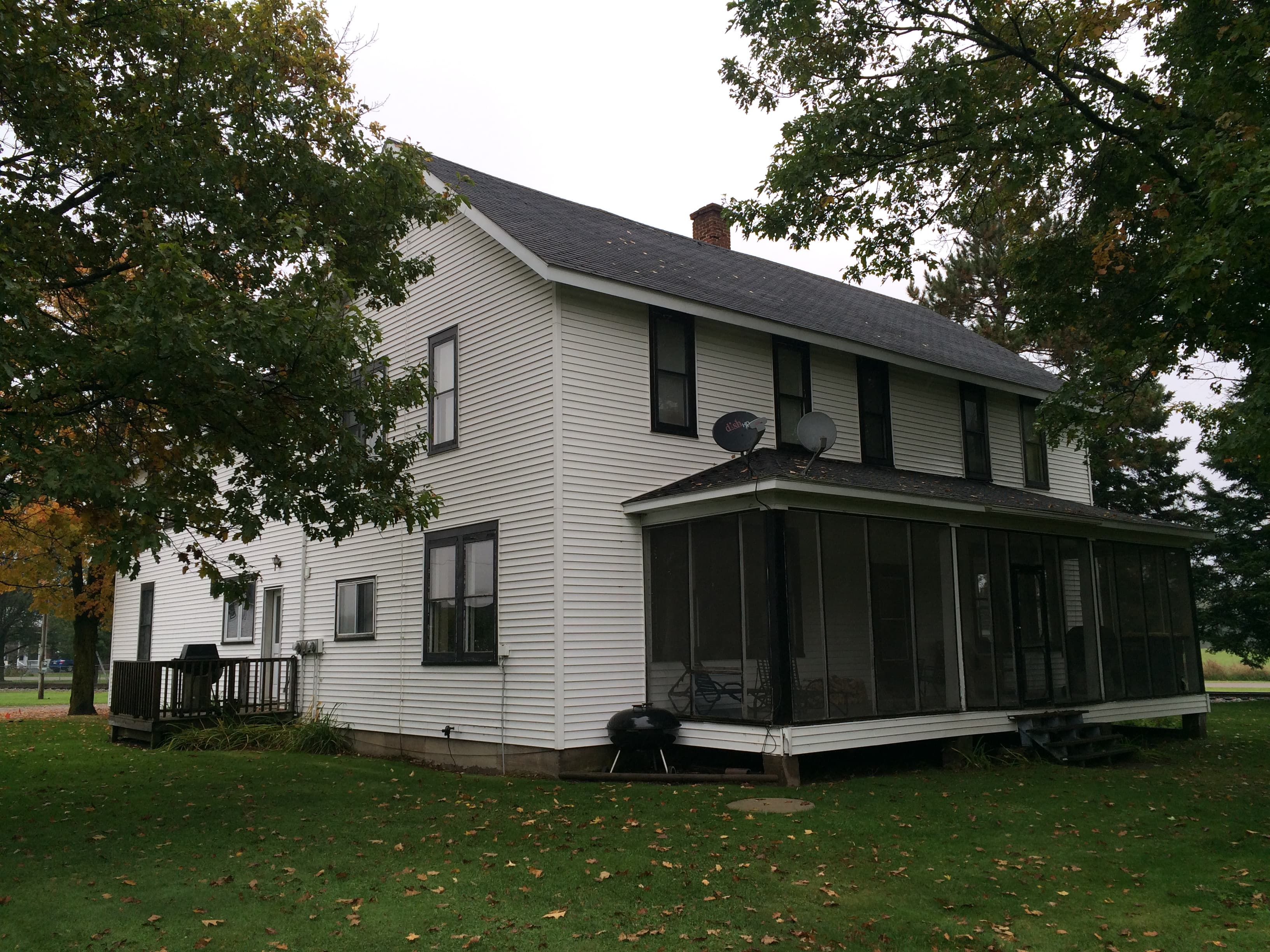 Screened porch